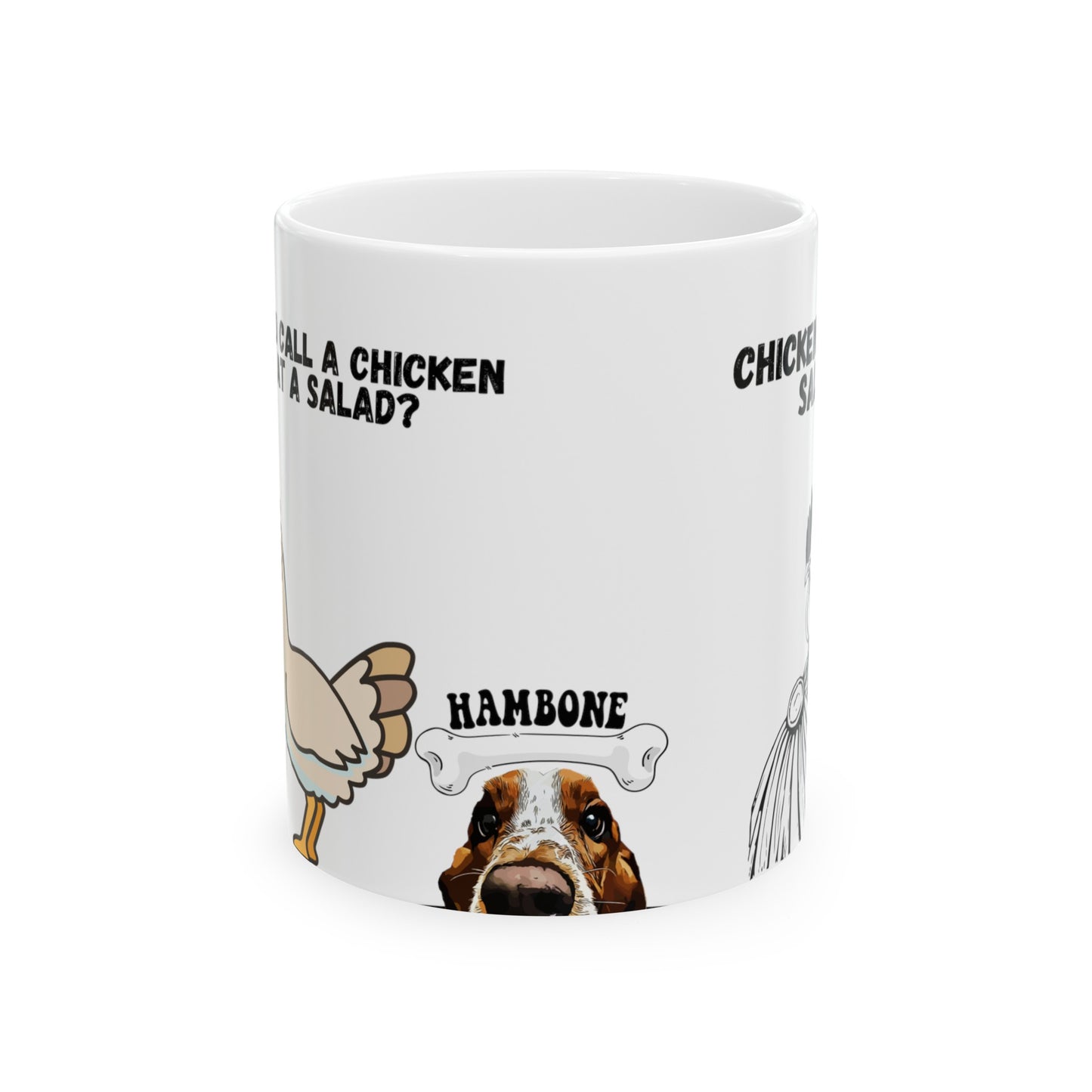 Chicken Caesar Salad Mug, (11oz, 15oz)