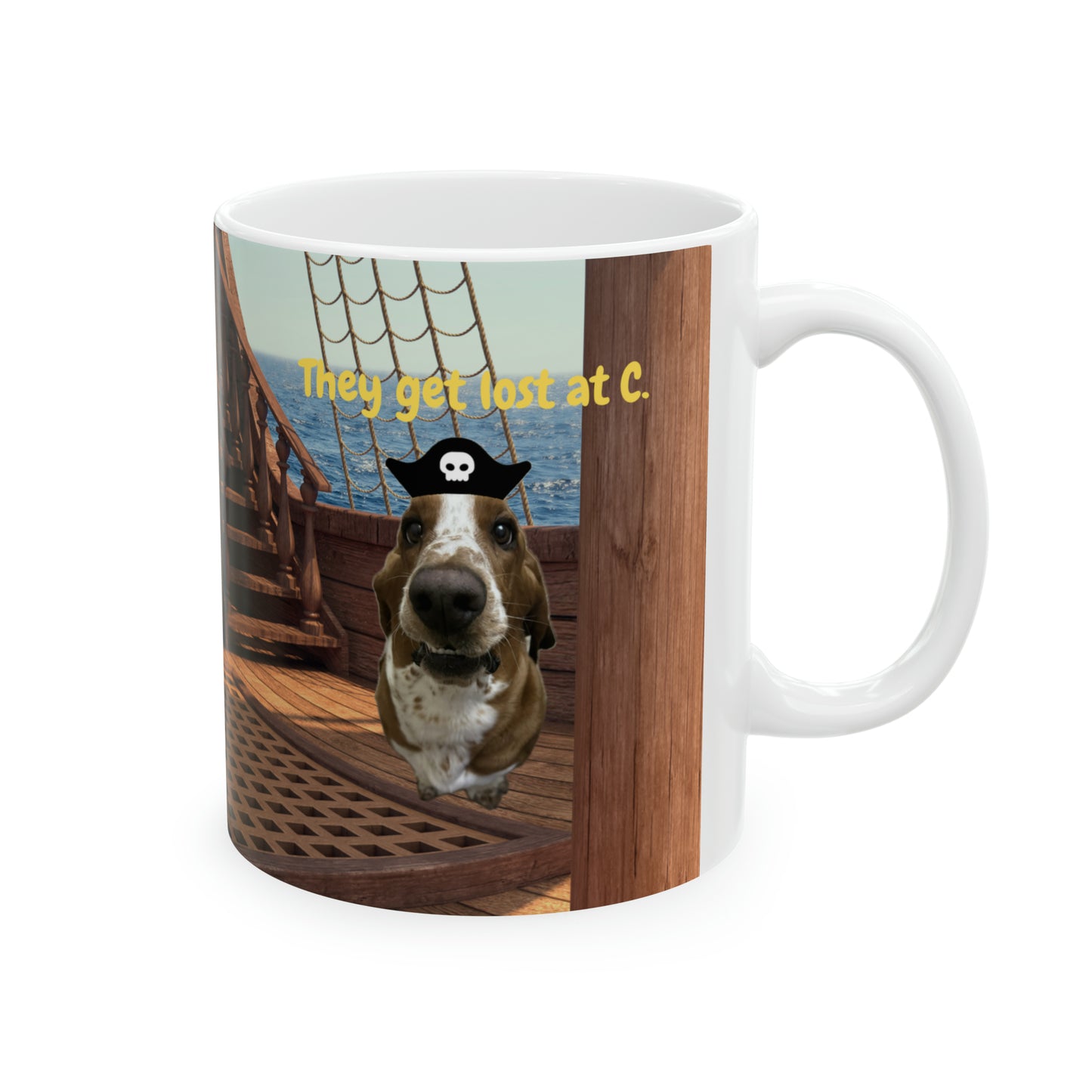 Hambone Lost Pirates Mug, 11oz