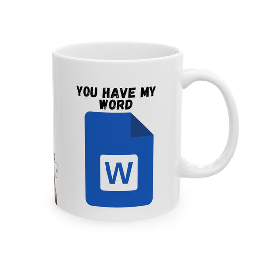 Hambone Microsoft Word Mug, (11oz, 15oz)