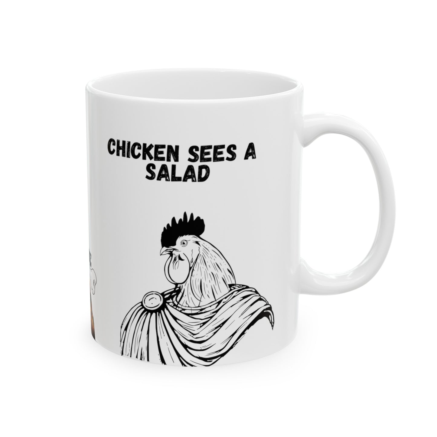 Chicken Caesar Salad Mug, (11oz, 15oz)