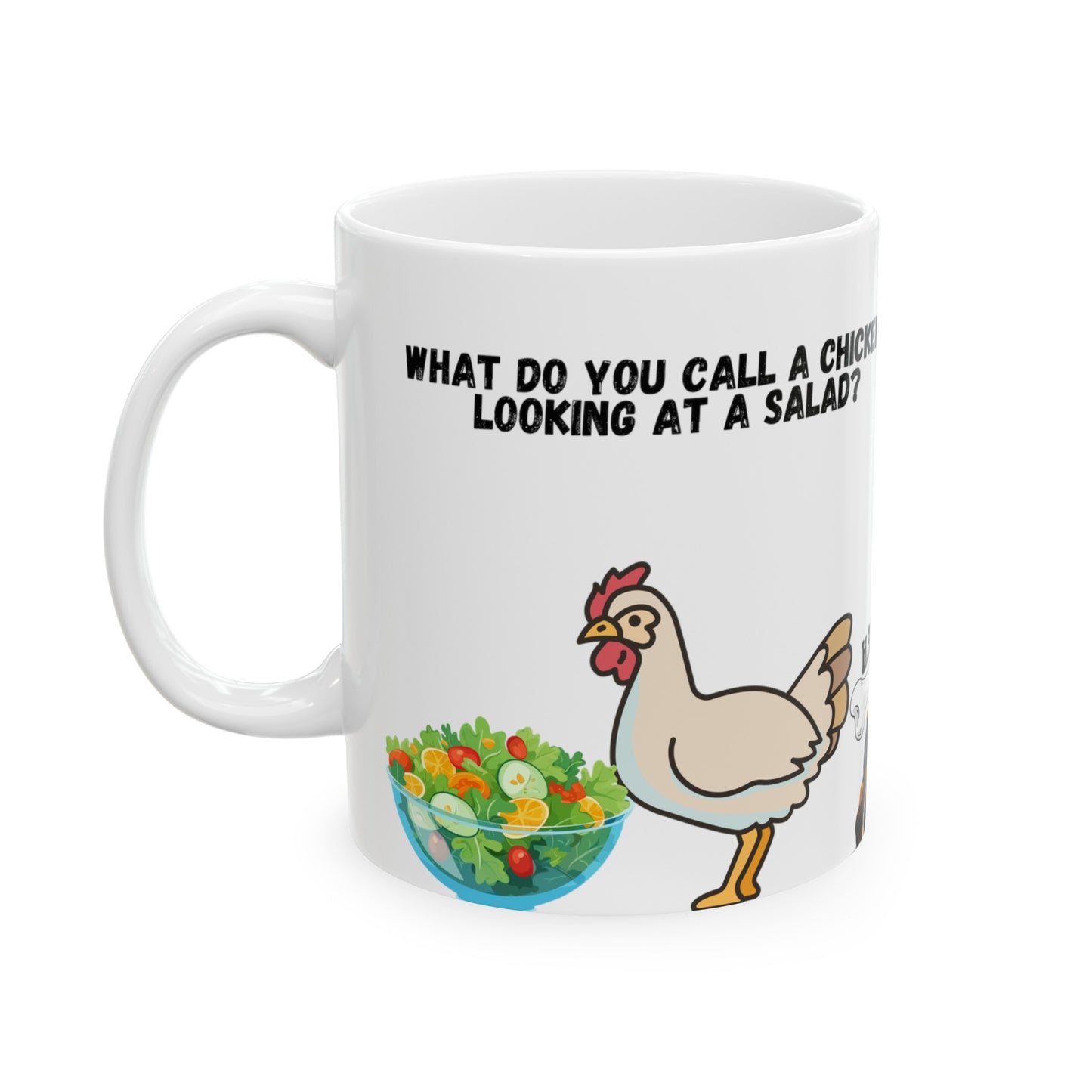 Chicken Caesar Salad Mug, (11oz, 15oz)