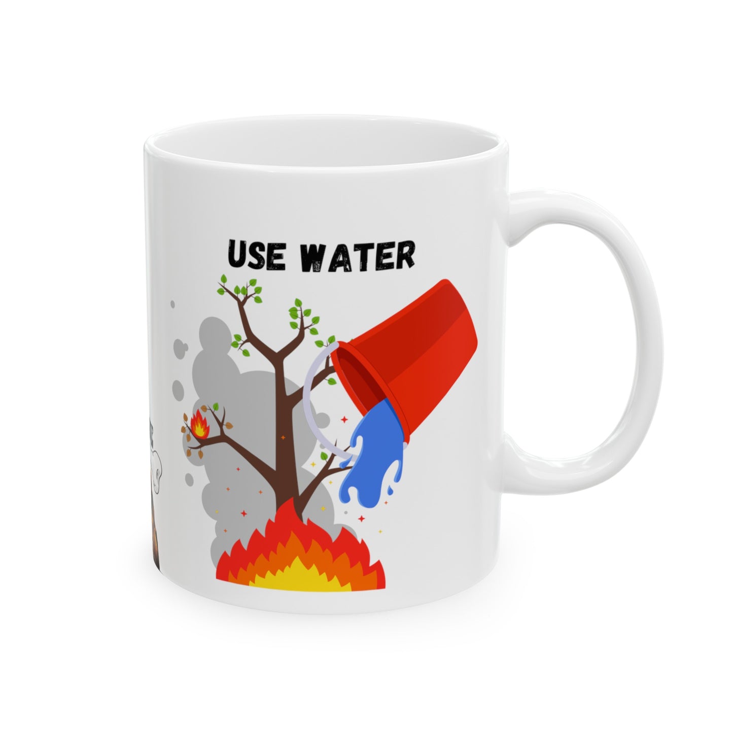 Hambone Use Water Mug, (11oz, 15oz)